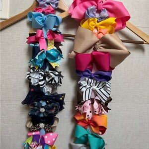 Vibrant Hair Bow Collection for Kids